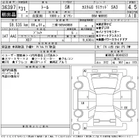 Daihatsu THOR лот № 36397 оценка 4.5  с аукциона в Японии 11