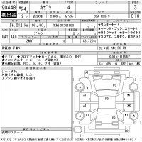 Suzuki KIZASHI лот № 90448 оценка 3  с аукциона в Японии 11