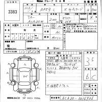 Toyota RAV4 лот № 3383 оценка 3.5  с аукциона в Японии 5
