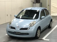 Nissan MARCH лот № 1208 оценка R  с аукциона в Японии 2