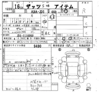 Honda THATS лот № 1220 оценка R  с аукциона в Японии 4