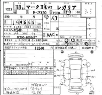 Toyota MARK II лот № 1222 оценка 3.5  с аукциона в Японии 4