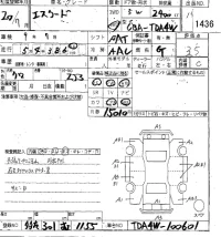 Suzuki ESCUDO лот № 1436 оценка 3.5  с аукциона в Японии 8