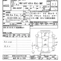 Volkswagen GOLF VARIANT лот № 4022 оценка 3.5  с аукциона в Японии 7