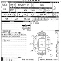 BMW 3-Series лот № 70172 оценка 3  с аукциона в Японии 10