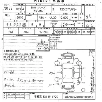 BMW 1-Series лот № 70177 оценка 3.5  с аукциона в Японии 10