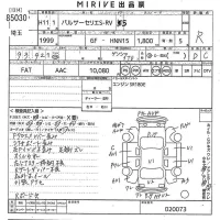 Nissan PULSAR SERIES лот № 85030 оценка R  с аукциона в Японии 10