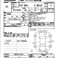 Nissan MOCO лот № 93 оценка 4  с аукциона в Японии 4