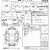 Toyota SIENTA лот № 236 оценка 3.5  с аукциона в Японии 5