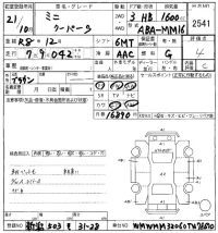 BMW MINI лот № 2541 оценка 4  с аукциона в Японии 8