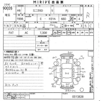 Mitsubishi MINICA лот № 90026 оценка R  с аукциона в Японии 10