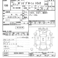 Mazda BONGO BRAWNY TRUCK лот № 106 оценка 3  с аукциона в Японии 5