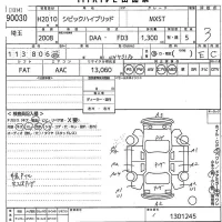 Honda CIVIC HYBRID лот № 90030 оценка 3  с аукциона в Японии 10