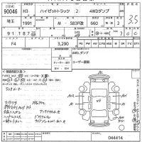 Daihatsu HIJET TRUCK лот № 90046 оценка 3.5  с аукциона в Японии 9