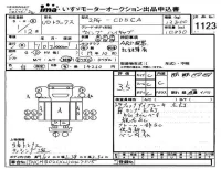 Nissan UD SERIES лот № 1123 оценка 3.5  с аукциона в Японии 4