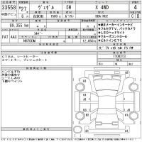 Honda VEZEL лот № 33558 оценка 4  с аукциона в Японии 11