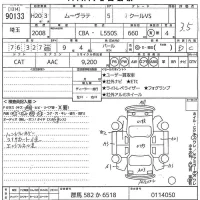 Daihatsu MOVE LATTE лот № 90133 оценка 3.5  с аукциона в Японии 10