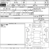 Nissan KICKS лот № 30658 оценка 4.5  с аукциона в Японии 11