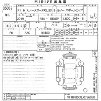 Renault MEGANE лот № 35057 оценка 4.5  с аукциона в Японии 10