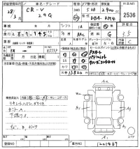 Honda CR-V лот № 2536 оценка 3.5  с аукциона в Японии 8