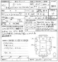 Nissan LAUREL лот № 3011 оценка 4  с аукциона в Японии 8