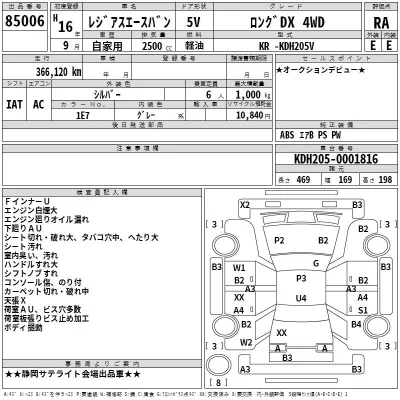 Toyota REGIUS ACE VAN  с аукциона в Японии