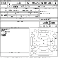 Daihatsu Cast лот № 3019 оценка 4  с аукциона в Японии 2