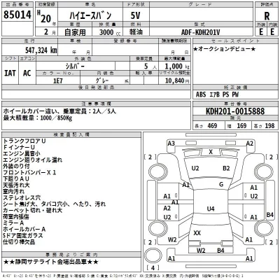 Toyota REGIUS ACE VAN  с аукциона в Японии