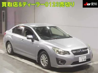 Subaru IMPREZA G4  с аукциона в Японии