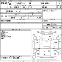 Honda ACTY TRUCK лот № 73040 оценка 3  с аукциона в Японии 2