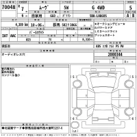 Daihatsu MOVE лот № 70048 оценка 5  с аукциона в Японии 2