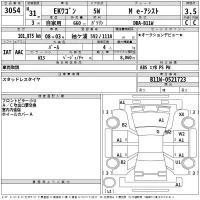 Mitsubishi EK WAGON лот № 3054 оценка 3.5  с аукциона в Японии 2