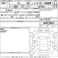 Suzuki ALTO лот № 3067 оценка 4.5  с аукциона в Японии 2