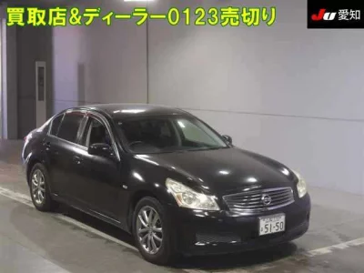 Nissan SKYLINE  с аукциона в Японии