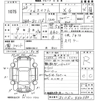 Suzuki SWIFT лот № 1075 оценка R  с аукциона в Японии 5