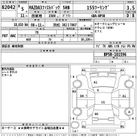 Mazda MAZDA3 лот № 82042 оценка 3.5  с аукциона в Японии 2