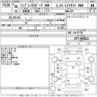 Subaru IMPREZA лот № 7128 оценка RA  с аукциона в Японии 2
