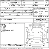 Toyota HARRIER лот № 72038 оценка 4  с аукциона в Японии 2