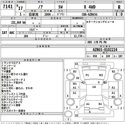Toyota NOAH  с аукциона в Японии