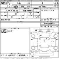 Daihatsu ROCKY лот № 72054 оценка 4.5  с аукциона в Японии 2