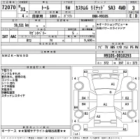 Daihatsu THOR лот № 72070 оценка 3  с аукциона в Японии 2