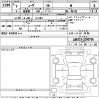 Daihatsu MOVE лот № 3199 оценка S  с аукциона в Японии 2