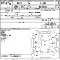 Toyota RAV4 лот № 80538 оценка 3.5  с аукциона в Японии 2