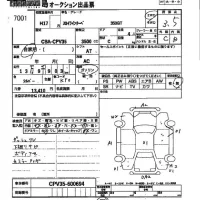 Nissan SKYLINE лот № 7001 оценка 3.5  с аукциона в Японии 2