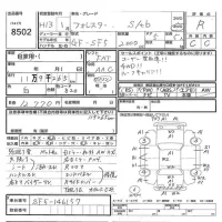 Subaru FORESTER лот № 8502 оценка R  с аукциона в Японии 5