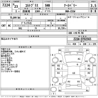 Mitsubishi COLT PLUS лот № 7224 оценка 3.5  с аукциона в Японии 2
