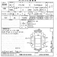 Nissan TERRANO лот № 30040 оценка 3.5  с аукциона в Японии 10