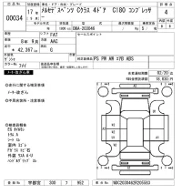Mercedes-Benz C CLASS лот № 34 оценка 4  с аукциона в Японии 8