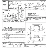 Daihatsu TANTO лот № 7031 оценка 3.5  с аукциона в Японии 4