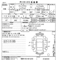 Honda FREED лот № 30045 оценка 4.5  с аукциона в Японии 10